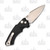 Hogue EX-A05 3.5 Automatic Spear Point Tumbled Black