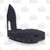 Frost TAC Xtreme AO Grenade Linerlock Folding Knife Black ABS Handle FRTX173B