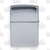 Zippo Satin Chrome SMKW Burst Logo Lighter