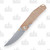 GiantMouse ACE Clyde Folding Knife Natural 3in Plain Stonewash Upswept Front Open 1