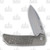 MKM Maximo Folding Knife 3.23in Plain Drop Point Green Micarta
