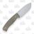 LionSteel M2M Green Canvas Fixed Blade Knife