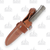 LionSteel M2M Fixed Blade Knife Green 3.54in Plain Satin Drop Point 9