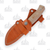 LionSteel M2M Fixed Blade Knife Natural 3.54in Plain Satin Drop Point 6