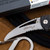 Antonini ARA XL MI/S Folding Knife Black and Gray Micarta
