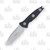 Microtech SOCOM Alpha Mini Tanto Fixed Blade Knife (F/S Satin | Black G-10)