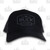 Buck Embroidred Logo Trucker Hat Black