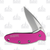 Kershaw Chive Pink Assisted Opening Folding Knife 1.9in Bead Blast Blade