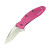 Kershaw Chive Pink Assisted Opening Folding Knife 1.9in Bead Blast Blade