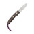 CRKT Hunt N Fisch Fixed Blade Knife 3.01 Inch Plain Satin Drop Point