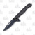 CRKT M16-13ZLEK Folding Knife Black 3.38in Black Spear Point Blade