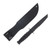 KA-BAR Short 5.25in Tanto Black Serrated Fighting Fixed Blade Knife KA1255
