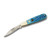 Hen & Rooster Baby Barlow Folding Knife Blue Pickbone 1