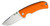 SOG Tellus FLK Folding Knife Blaze Orange 3.65in Clip Point Blade