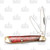 Rough Ryder Wild Flowers Red Roses Peanut Folding Knife RR2090