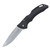 Buck 286 Bantam BHW Folding Knife Black 3.75in Plain Satin Drop Point Blade