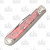 Rough Ryder Wild Flowers Red Roses Trapper Folding Knife RR2097