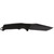 SOG Trident FX Blackout 4.2in Tanto Straight Edge Fixed Blade