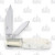 Rough Ryder White Smooth Bone Barlow Folding Knife