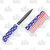 Novelty Stars and Stripe Safety Comb Dagger NV330