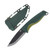 SOG Knives Aegis FX Fixed Blade Forest-Moss Green 3.7in Drop Point