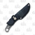 Rough Ryder Black and Tan Fixed Blade Knife