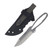 Condor Tool and Knife Biker's Knife Fixed Blade 4.8in Bead Blasted Clip Point CTK803472HC 