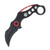Tac-Force Karambit Red and Black Folding Knife MCTF578BK