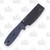 Ontario RAT-3 Fixed 3.4in Chisel Blade Utility Knife Black