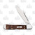 Case Brown Maple Burl Wood Mini CopperLock Folding Knife