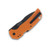 Cold Steel Drifter Blaze Orange Folding Knife 3in Clip Point Blade