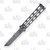 Bear & Son Galaxy Balisong Armor-Piercing Damascus Tanto BR114GXAD