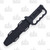 TAC Commander Fighter D-Guard Fixed Blade Knife Black Tanto