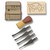 Flexcut 5-piece Craft Carver Set with Tool Roll (Carbon Steel)