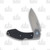 MKM Knives Rumici Hero Lockback Folding Knife Black G10 3.75in Drop Point