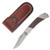 Wood Lockback Folding Knife PM4000WD