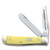 Case XX Granddaughter’s First Knife Smooth Yellow Synthetic Mini Trapper Folding Knife CAGDY