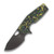 Fox Knives Suru Folding Knife (Vanax  Toxic Storm FatCarbon  SMKW Exclusive)