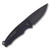 Medford Smooth Criminal OTS Auto Knife Black - 3in PVD Black Drop Point Plain
