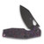 Fox Knives Yaru Folding Knife (Vanax  Purple Haze FatCarbon  SMKW Exclusive)