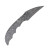 3in Wharncliffe Damascus Full Tang Blade Blank