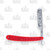 Hen & Rooster Red Pickbone Straight Razor Folding Knife