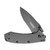 Kershaw Cryo Folding Knife Gray 2.75 Inch Plain TiNi Drop Point