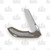 Olamic Wayfarer 247 Folding Knife T428-S iSolo Edition Gunmetal Damasteel