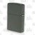 Zippo Green Matte Four Leaf Clover Lighter