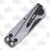 SOG Flash MT Silver and Black Multitool 2.4in Black Clip Point Blade