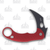 LionSteel L.E. One Chemical Black MagnaCut Red Aluminum Folding Knife