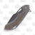 Olamic Wayfarer 247 Folding Knife T-716H Wash Rocks Bronze Seabed