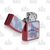 Zippo Candy Apple Flag Lighter