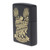Zippo Lighter Harley Davidson Eagle Tattoo Design Black Matte 1